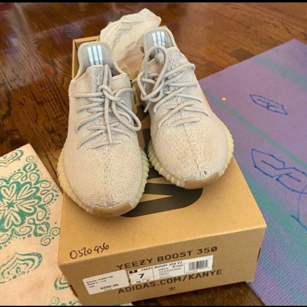 Yeezy boots sesame